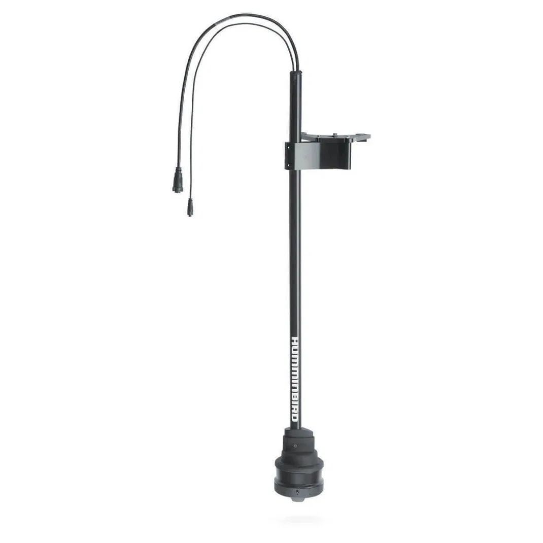 411830-1 – HUMMINBIRD Transducer, Trolling Motor Mount High Frequency Beam 360 Degree View 39 Inch Shaft Length Anodi...